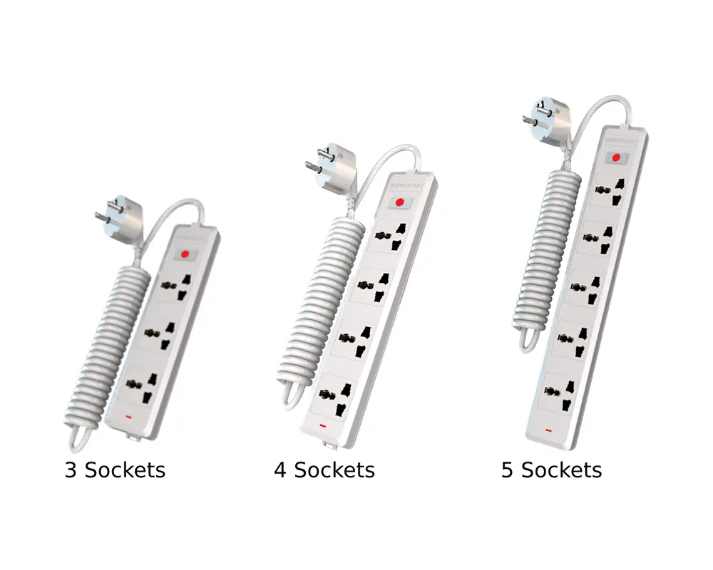 2 Pin 4S Smart Extension Socket