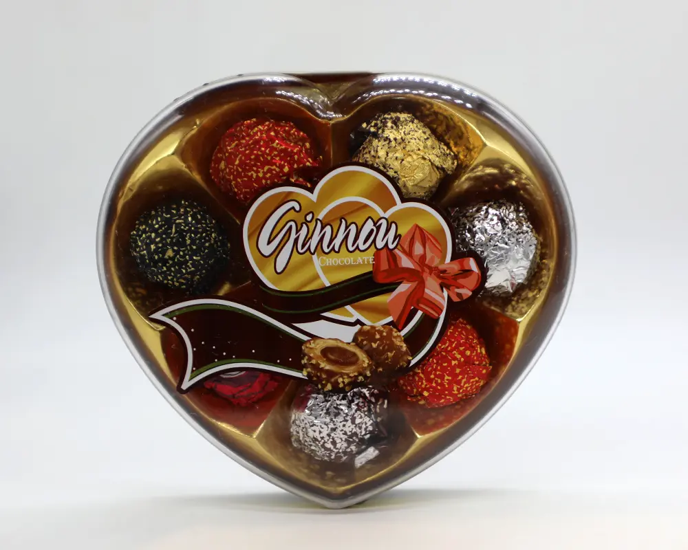 Ginnou Chocolate 88gm (Heart Box)