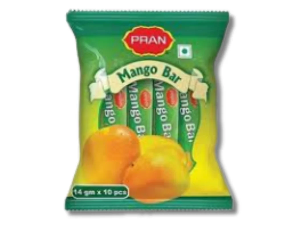 Pran Mango Bar 14gm 10pcs (Poly)